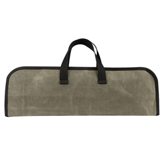 Knife Roll,Heavy Duty Knife Bag,Waxed Canvas knife Case