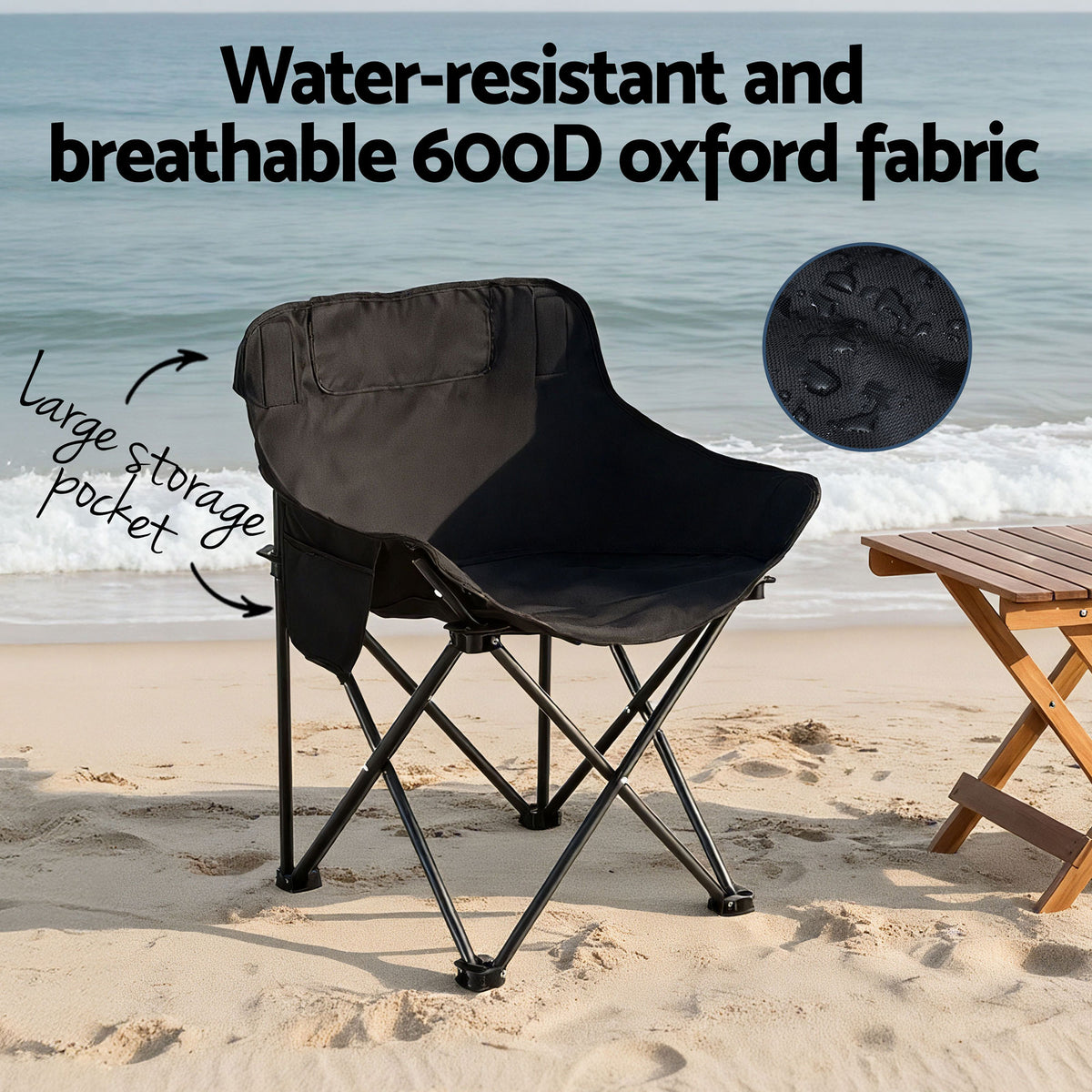 7pc Camping Table Chair Set Outdoor Folding Aluminium Portable Picnic