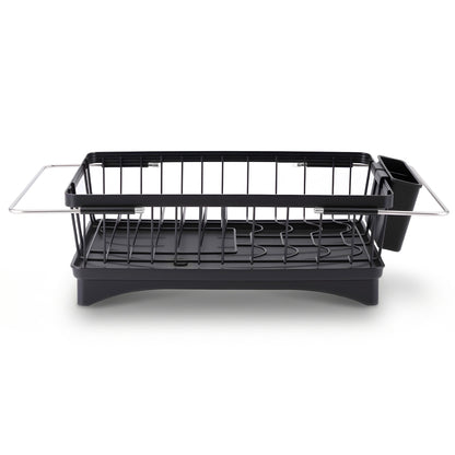 Cefito Dish Drying Rack for Kitchen Storage Organisation Kitchen Sink Organiser Dish Drainer