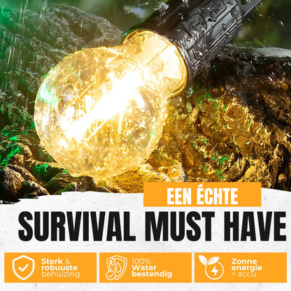 2-piece camping lamp - emergency lighting -
