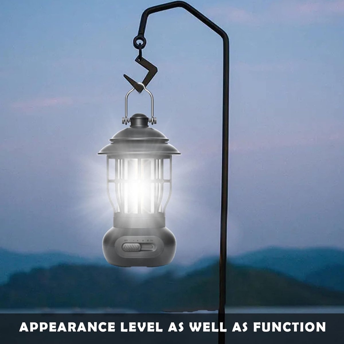 Rechargeable Camping Lantern – Retro Camping Lamp