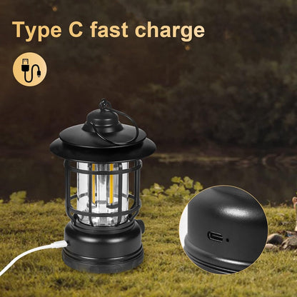 Camping Lamp - Camping - Professional Adjustable LED Tent Lamp - Portable Camping Lamp - Camp Lamp - Tent Lighting - Lights - IPX4 Waterproof - Strong Light - Bright - Rechargeable - for camping / fishing / garden / hiking