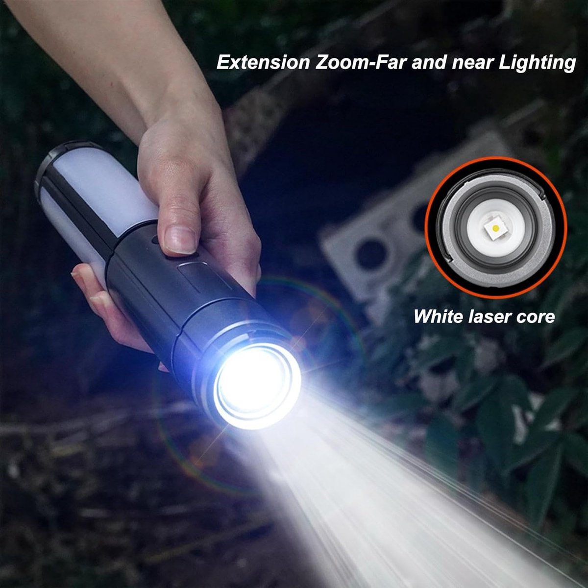 Rechargeable Telescopic Camping Light
