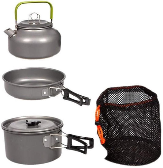 3 pieces - Cooking set - Camping Cooking set