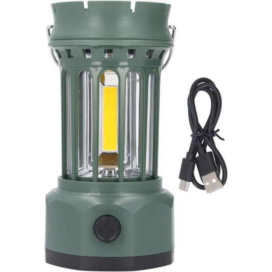 Professional Vintage Solar Camping Lantern, Rechargeable Waterproof