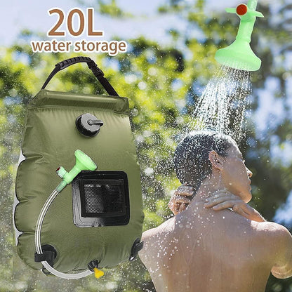 Camping Solar Shower Bag, Solar Shower Bag, Solar Camping Shower,