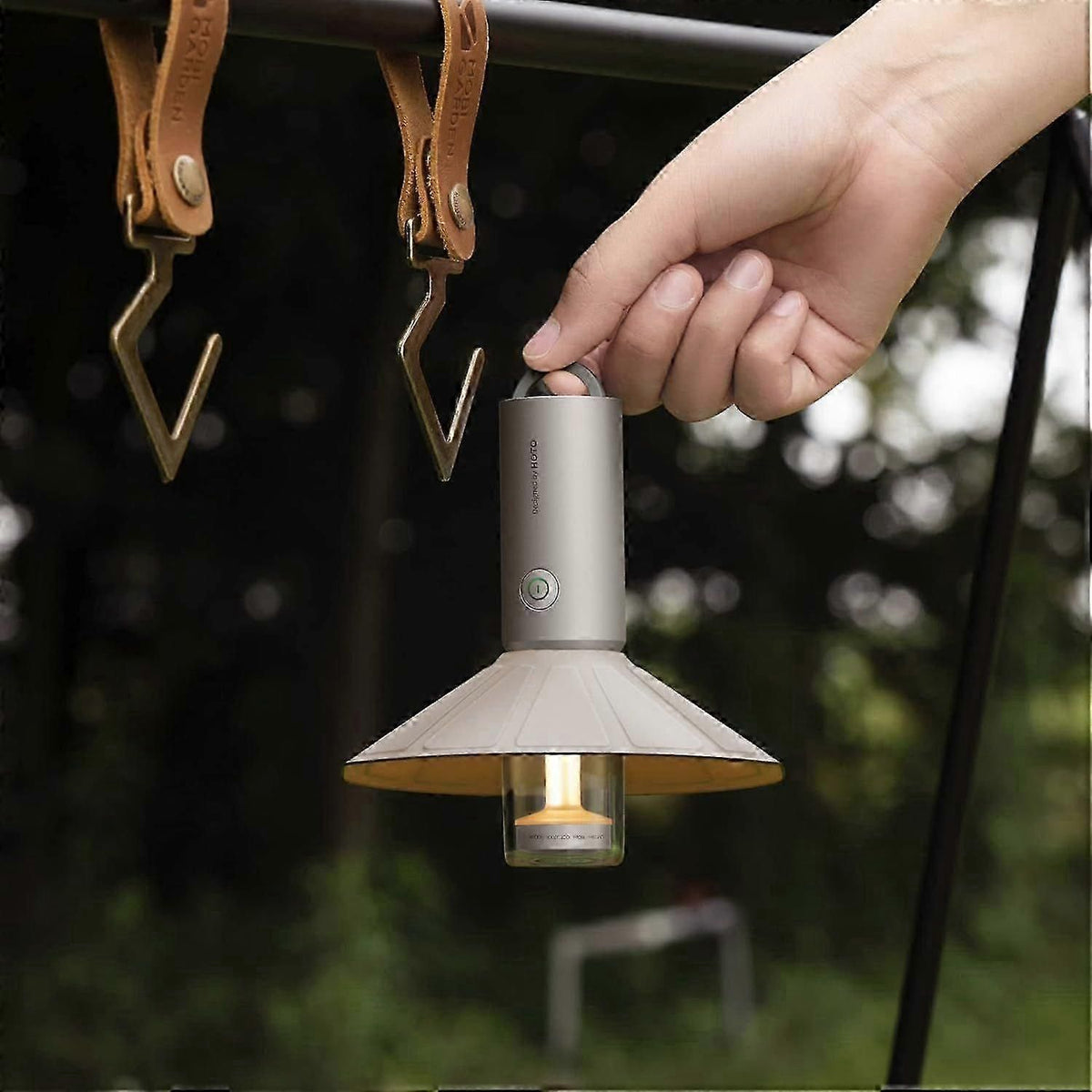 Outdoor Camping Flashlight Rechargeable, 3-in1 Camping Lantern 3200mAh