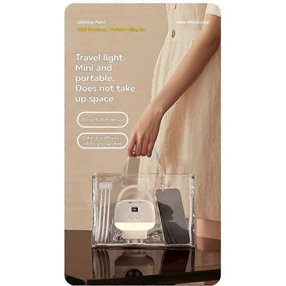 Camping Fan USB Rechargeable Tent Fan with Remote Control