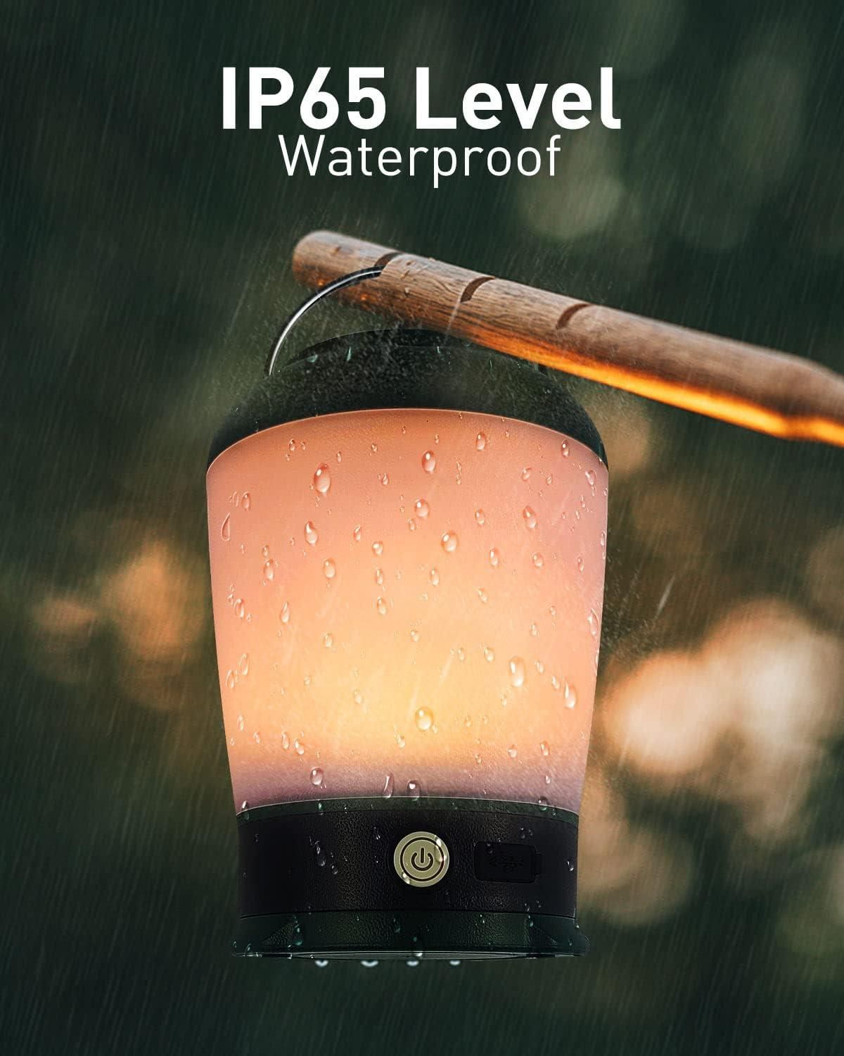 LED Camping Light, Rechargeable Camping Light for Tent