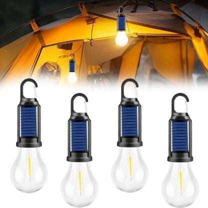 Solar Rechargeable Hooked Camping Light,