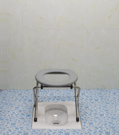 Outdoor Portable Folding Toilet Seat for Camping