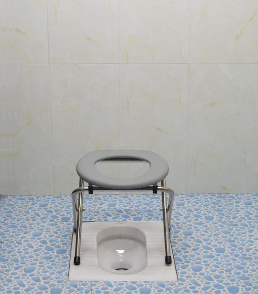 Outdoor Portable Folding Toilet Seat for Camping