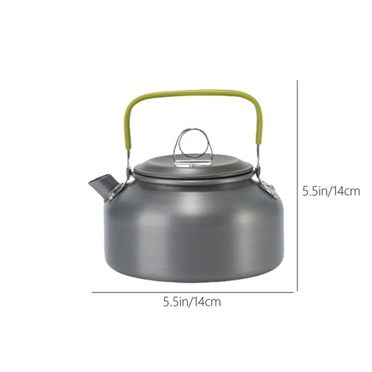 Camping Kettle, Outdoor Aluminum Alloy Camping Kettle,
