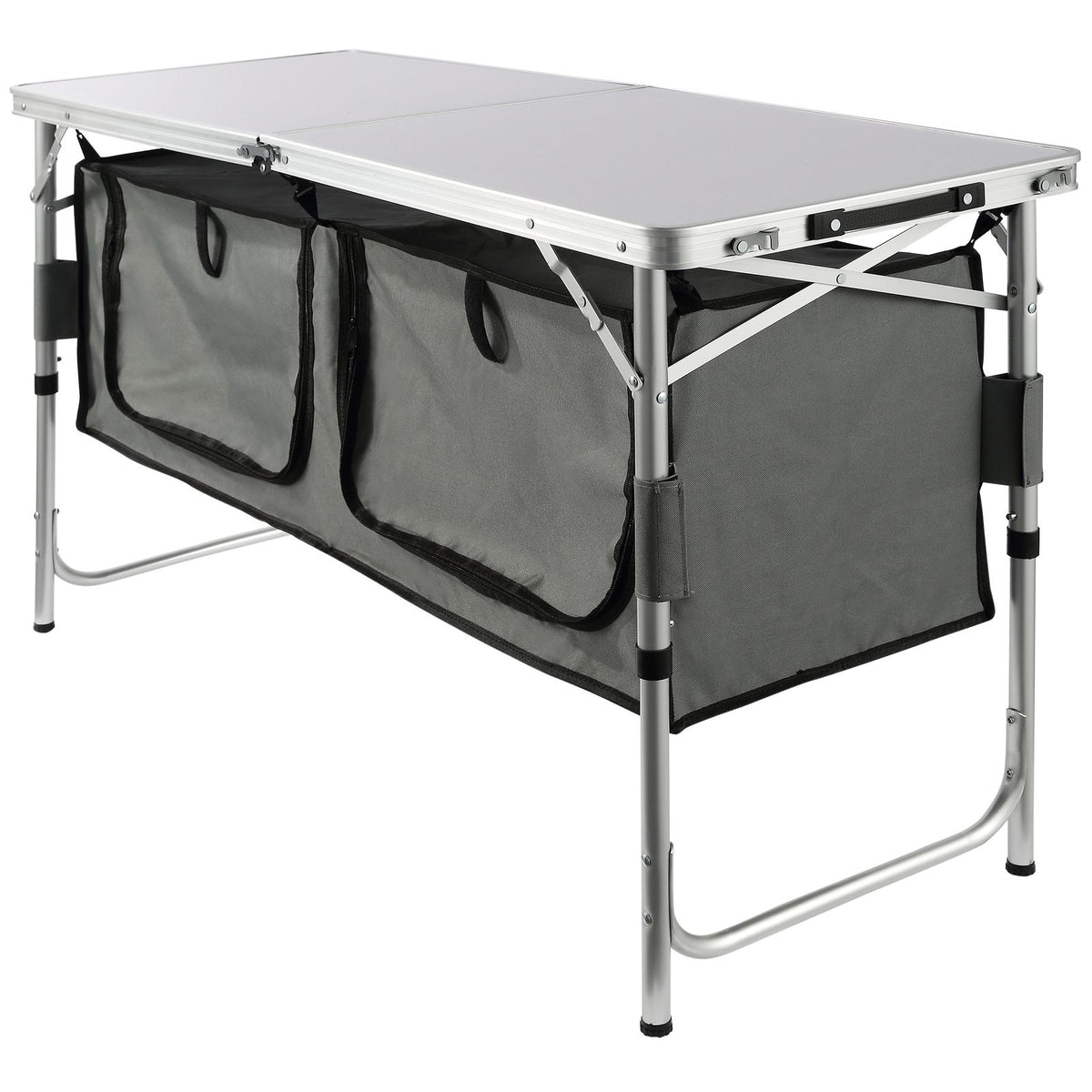 Camping Kitchen Table, Quick set-up Folding Camping Table