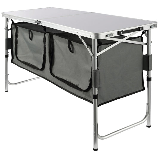 Camping Kitchen Table, Quick set-up Folding Camping Table